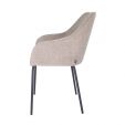 Chaise de salle à manger Kick Guus - Taupe
