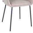 Chaise de salle à manger Kick Guus - Taupe