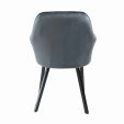 Chaise pour salle à manger Kick Jane - Gris foncé