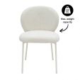 Chaise de salle à manger Kick Josh - Crème