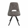 Chaise de salle à manger Kick Lena - Gris foncé
