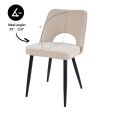 Chaise de salle à manger Kick Mare - Beige