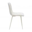Chaise de salle à manger Kick Nox - Crème