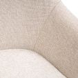 Chaise tournante Kick Olof - Champagne