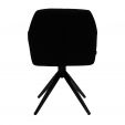 Chaise tournante Kick Ravi - Noir