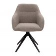 Chaise tournante Kick Ravi - Gris
