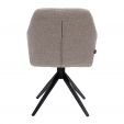 Chaise tournante Kick Ravi - Gris