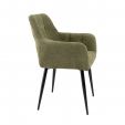 Chaise de salle à manger Kick Rev Texture - Vert