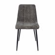 Chaise de salle à manger Kick Sem - Gris foncé