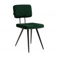 Chaise de salle à manger Kick Toby - Vert foncé