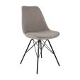 Chaise scandinave Kick Jens - Gris
