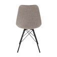 Chaise scandinave Kick Jens - Gris