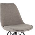 Chaise scandinave Kick Jens - Gris