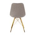 Chaise scandinave Kick Jen - Gris