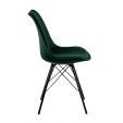 Chaise scandinave Kick Jens - Vert foncé