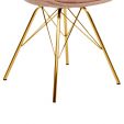 Chaise scandinave Kick Jens - Rose