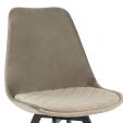 Chaise scandinave Kick Soof - Taupe