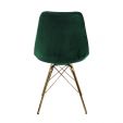 Chaise scandinave Kick - Vert foncé