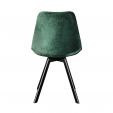 Chaise scandinave Kick Soof - Vert foncé