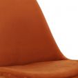 Chaise scandinave Kick - Orange
