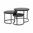 Set de table basse Kick Dana - Noir