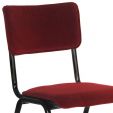 Kick schoolstoel Cas - Rood