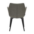 Chaise d’extérieur Kick Jada - Gris foncé