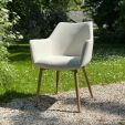Chaise d’extérieur Kick Jada - Ivoire