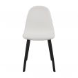 Chaise de salle à manger Kick Ted - Blanc