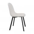 Chaise de salle à manger Kick Ted - Blanc