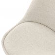 Chaise scandinave Kick Jen - Blanc