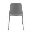 Set de 4 Chaise de jardin Kick Kiki - Gris
