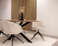 Chaise tournante Kick Merle - Terre