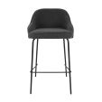 Tabouret de bar Kick Sepp - Gris foncé