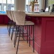 Tabouret de bar Kick Bo - Taupe