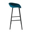 Tabouret de bar Kick Finn - 80cm - Bleu