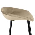 Tabouret de bar Kick Finn - 80cm - Champagne