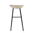 Tabouret de bar Kick Finn - 80cm - Champagne