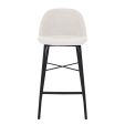 Tabouret de bar Kick Jade - Blanc