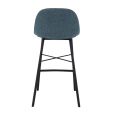 Tabouret de bar Kick Jade - Bleu