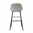 Tabouret de bar Kick Joel - Gris