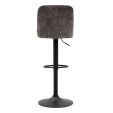 Tabouret de bar Kick Liam - Gris foncé