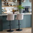 Tabouret de bar Kick Liam - Taupe