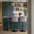 Tabouret de bar Kick Liam - Taupe