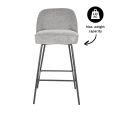 Tabouret de bar Kick Lucy - Gris foncé