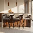 Tabouret de bar Kick Lynn - Gris