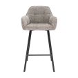 Tabouret de bar Kick Lynn - Gris