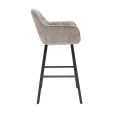 Tabouret de bar Kick Lynn - Gris