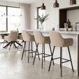 Tabouret de bar Kick Lynn - Champagne