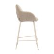 Tabouret de bar Kick Nolan - Taupe